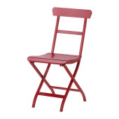 MÄLARÖ Chair, outdoor, red foldable red - 402.526.61