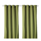 MARIAM Curtains, 1 pair, green - 202.323.01