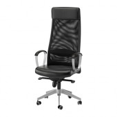 MARKUS Swivel chair, black Glose Robust black - 001.031.02