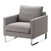 MELLBY Chair, Eldris black/white - 399.000.90