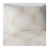 NATTLJUS Duvet cover and pillowcase(s), beige - 902.865.88