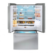 NUTID French door refrigerator, Stainless steel - 802.887.57