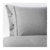 NYPONROS Duvet cover and pillowcase(s), gray - 802.299.99