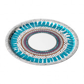 OFFENTLIG Tray, patterned multicolor - 302.362.47