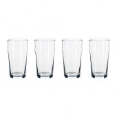 OMFATTANDE Beer glass, clear glass - 102.685.88