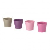 PAPAJA Plant pot, pink, gray - 402.076.59