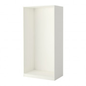 PAX Wardrobe frame, white - 202.145.66