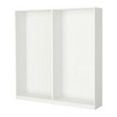 PAX 2 wardrobe frames, white - 698.953.08