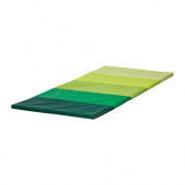 PLUFSIG Folding gym mat, green - 902.789.27