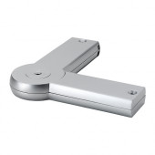 RATIONELL Corner joint, aluminum color silver color - 602.066.73