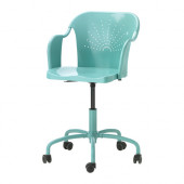 ROBERGET Swivel chair, turquoise - 702.790.70