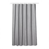 SALTGRUND Shower curtain, gray - 602.033.30