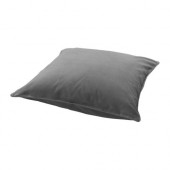 SANELA Cushion cover, gray - 502.812.48