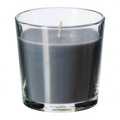 SINNLIG Scented candle in glass, Calming spa, gray - 102.363.52