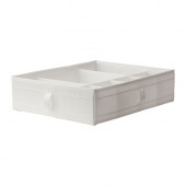 SKUBB Box with compartments, white - 103.000.41