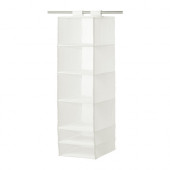 SKUBB Organizer with 6 compartments, white - 403.000.49