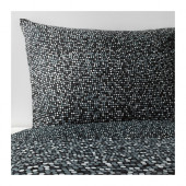 SMÖRBOLL Duvet cover and pillowcase(s), gray - 301.799.87