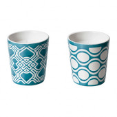 SPRALLA Scented candle in pot, turquoise Fresh laundry, turquoise - 102.776.44