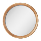 STABEKK Mirror, light brown - 602.880.89