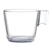 STELNA Mug, clear glass - 702.589.11