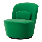 STOCKHOLM Swivel chair, Sandbacka green - 902.396.72