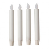 STÖPEN LED candle, battery operated white - 002.827.83