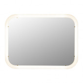 STORJORM Mirror with integrated lighting, white - 102.500.84