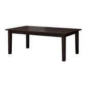 STORNÄS Extendable table, brown-black - 401.849.45