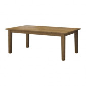 STORNÄS Extendable table, antique stain - 601.523.40