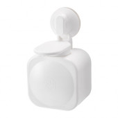 STUGVIK Soap dispenser with suction cup, white - 702.970.12