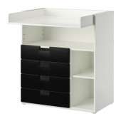 STUVA Changing table with 4 drawers, white, black
$169.00 - 890.471.60