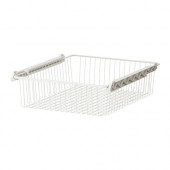 STUVA GRUNDLIG Wire basket, white - 301.286.91