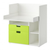 STUVA Play table with 2 drawers, white, green
$141.50 - 390.473.51