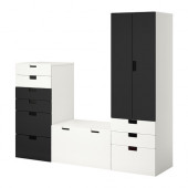 STUVA Storage combination, white, black
$432.99 - 990.176.19