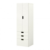 STUVA Storage combination w doors/drawers, white, white
$194.00 - 298.766.51