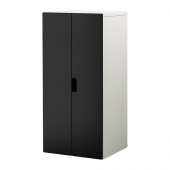 STUVA Storage combination with doors, white, black
$104.00 - 190.017.83