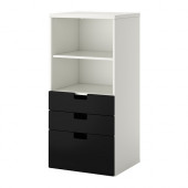 STUVA Storage combination with drawers, white, black
$119.00 - 290.177.45