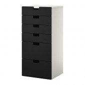 STUVA Storage combination with drawers, white, black
$169.00 - 490.177.68