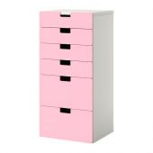 STUVA Storage combination with drawers, white, pink
$169.00 - 790.177.57