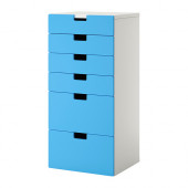 STUVA Storage combination with drawers, white, blue
$169.00 - 090.177.65