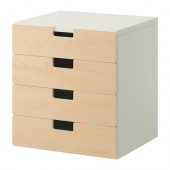 STUVA Storage combination with drawers, white, birch
$99.00 - 790.289.06