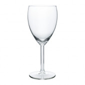 SVALKA White wine glass, clear glass - 402.869.01