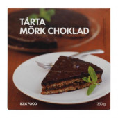 TÅRTA MÖRK CHOKLAD Almond cake/dark chocolate, frozen - 001.462.53