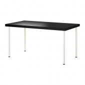 TORNLIDEN /
ADILS Table, black-brown, white - 590.047.65