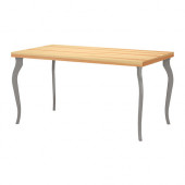 TORNLIDEN /
LALLE Table, pine veneer, gray - 199.309.22