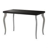 TORNLIDEN /
LALLE Table, black-brown, gray - 390.023.62