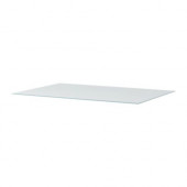 TORSBY Table top, glass white - 901.546.44