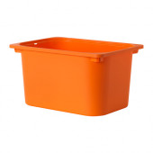 TROFAST Storage box, orange - 302.980.23