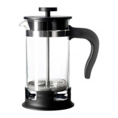UPPHETTA Coffee/tea maker, glass, stainless steel - 002.978.50