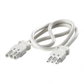 UTRUSTA Intermediate connection cord, white - 902.883.37